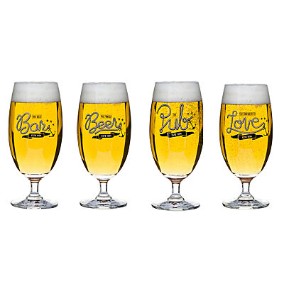 Sagaform Beer Glass, Set of 4